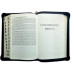 Biblia cu Explicații și Concordanță [copertă din piele neagră cu fermoar, margini aurii, index]