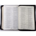 Biblia cu Explicații și Concordanță [copertă din piele neagră cu fermoar, margini aurii]
