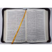 Biblia cu Explicații și Concordanță [copertă din piele neagră cu fermoar, margini aurii]