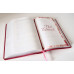 Biblia pentru femei - format mediu [model floral roz, margini argintii]