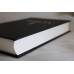 Biblia - format mare [copertă cartonată neagră, cruce, margini albe]