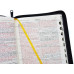 Biblia - format foarte mare [neagră, fermoar, margini aurii, index]