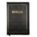 Biblia - format foarte mare [neagră, fermoar, margini aurii, index]