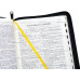 Biblia - format foarte mare [neagră, fermoar, margini aurii, index]