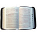 Biblia Thompson - format mediu [copertă din piele bordo, fermoar, margini aurii, index]