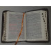 Biblia - format mic [copertă maro închis, margini aurii, index, fermoar]
