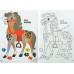 Carte de colorat bilingvă RO-EN - Animale domestice, Vol. 1