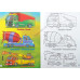 Carte de colorat bilingvă RO-EN - Mijloace de transport