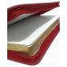 Biblia - format mediu [copertă handmade roșie, cu fermoar, margini aurii, index, mâini în rugăciune]