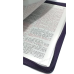 Biblia - format mediu [copertă albastru închis, margini albe, fermoar]