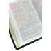 Biblia - format mediu [piele neagră, fermoar, margini aurii]
