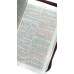 Biblia - format mediu [piele maro, fermoar, margini aurii]
