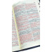 Biblia bicoloră [bleumarin/vișiniu, margini argintii, index]
