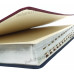 Biblia bicoloră [bleumarin/vișiniu, margini argintii, index]