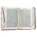 Biblia - format mic [roz, margini argintii, index]