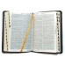 Biblia - format mediu [piele neagră, margini aurii, index]