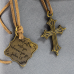 Jurnal din piele cu semn de carte inedit - Matei 7:7