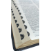 Biblia NTR [copertă din piele neagră, fermoar, margini argintii, scris argintiu, index]