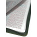 Biblia - format mediu [copertă din piele verde, fermoar, margini albe]