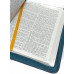 Biblia - format mediu [copertă din piele verde, fermoar, margini albe]