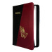 Biblia - format mediu [copertă în 2 culori negru/bordo, fermoar, margini albe]
