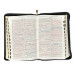 Biblia cu Concordanță și Explicații [copertă neagră, fermoar, margini aurii, index]