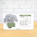 Calendar de birou pentru anul 2025