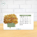Calendar de birou pentru anul 2025
