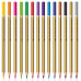 Set de creioane colorate + gold & silver