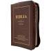Biblia cu concordanță și explicații ediție specială centenară [format mare, piele, fermoar, margini aurii, index]