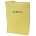 Biblia - format mediu [copertă flexibilă, fermoar, margini aurii, index, diverse culori]