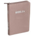 Biblia - format mediu [copertă flexibilă, fermoar, margini aurii, index, diverse culori]