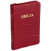 Biblia - format mediu [copertă flexibilă, fermoar, margini aurii, index, diverse culori]