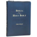 Biblia bilingvă Română-Engleză [format mare, fermoar, margini aurii, index]