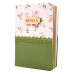 Biblia handmade - format mediu [margini aurii, model floral 5]