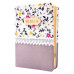 Biblia handmade - format mediu [margini aurii, model floral 7]